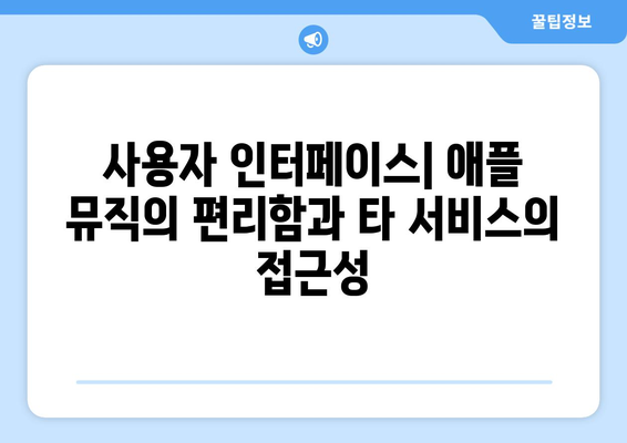 애플 뮤직과 다른 음악 스트리밍 서비스 비교하기: 장단점 분석