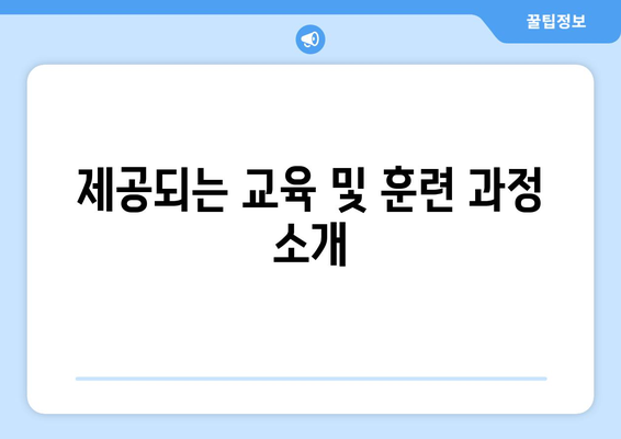 취업 성공을 위한 국민 내일배움카드 활용법: 대학생 필독!