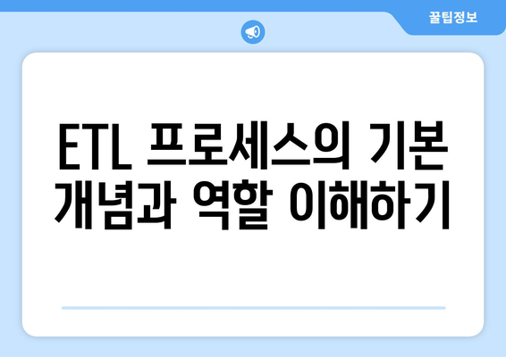 데이터베이스 관리 시스템에서 ETL(데이터 추출, 변환, 로드) 프로세스의 중요성과 최적화 방법 | ETL, 데이터 관리, 비즈니스 인사이트"