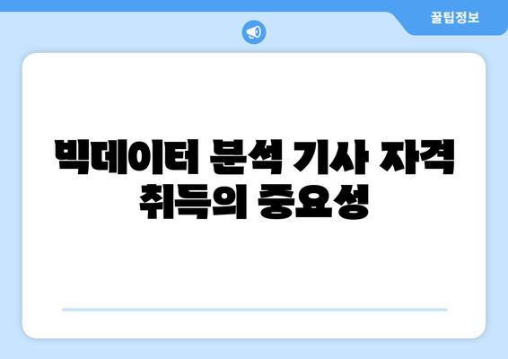 빅분기: 빅데이터 분석 기사 필기 접수 과정