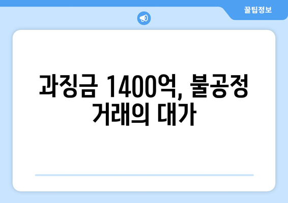 PB 상품 검색 순위 조작으로 부과된 1400억 과징금의 진실과 의미 | PB 상품, 과징금, 검색 순위 조작"