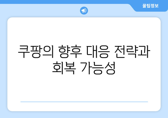 쿠팡에 과징금 1천4백억원 부과| 검색 순위 조작의 대가와 향후 영향 분석 | 쿠팡, 과징금, 검색 최적화"